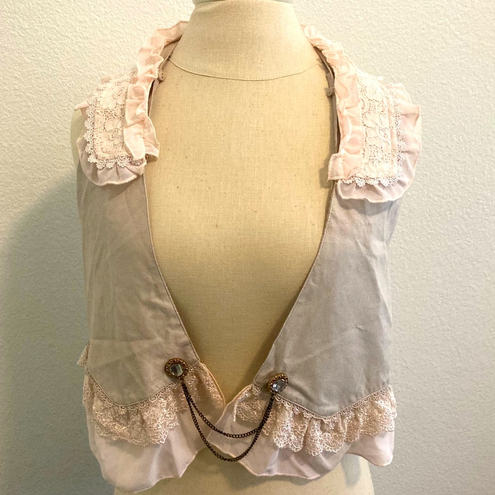 Axes Femme, Jfashion Cream-colored Vest